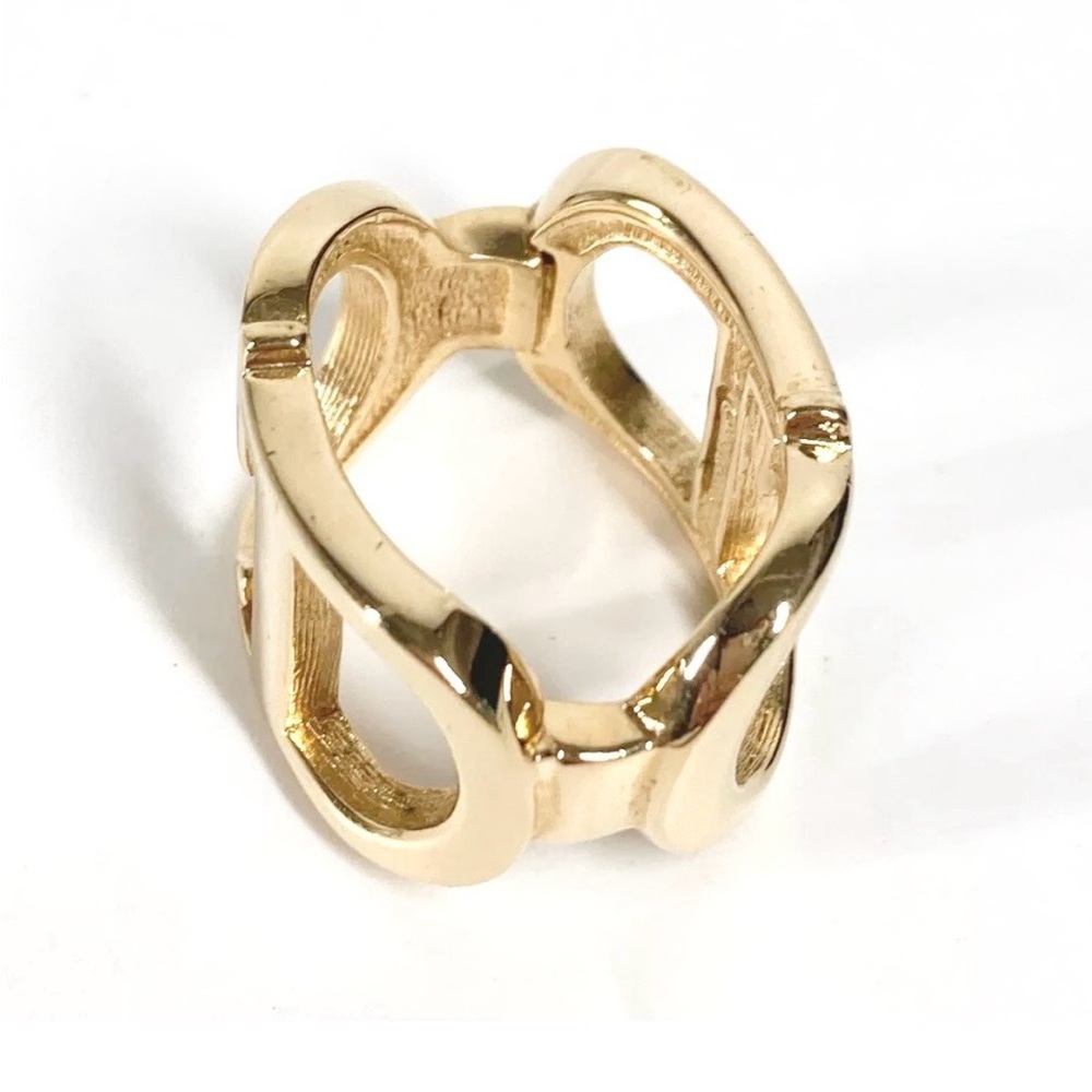 Rare Vintage Dior CD Ring / Scarf Ring - Picture 5 of 7